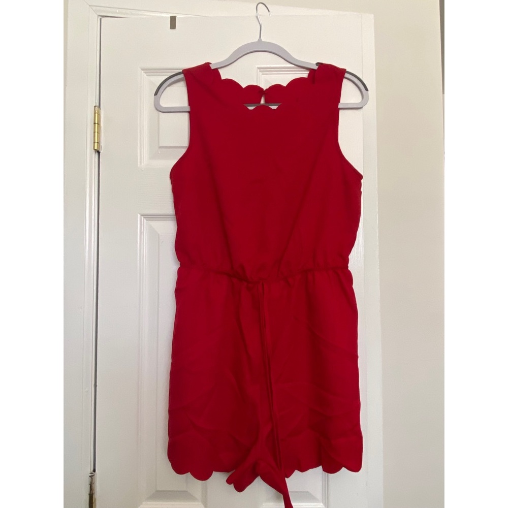 SHEIN red romper